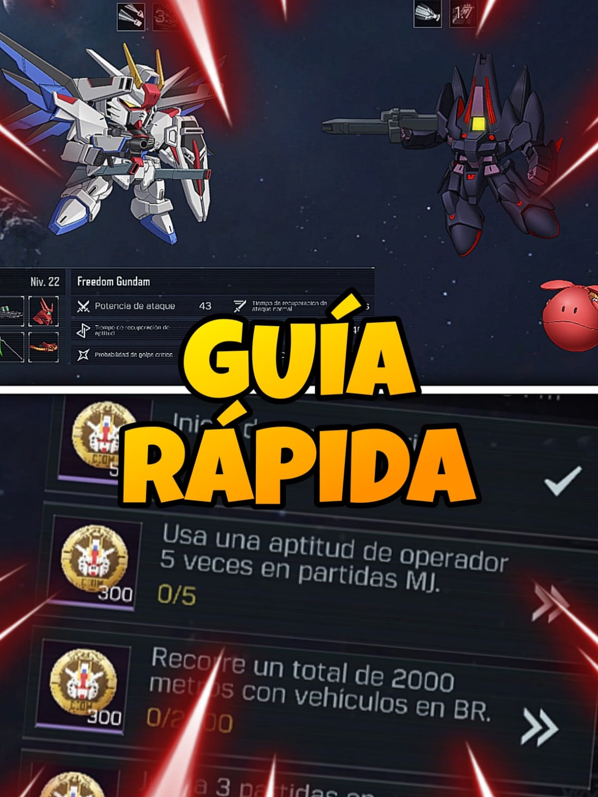 Completa el NUEVO EVENTO Centro Gundam #CODM