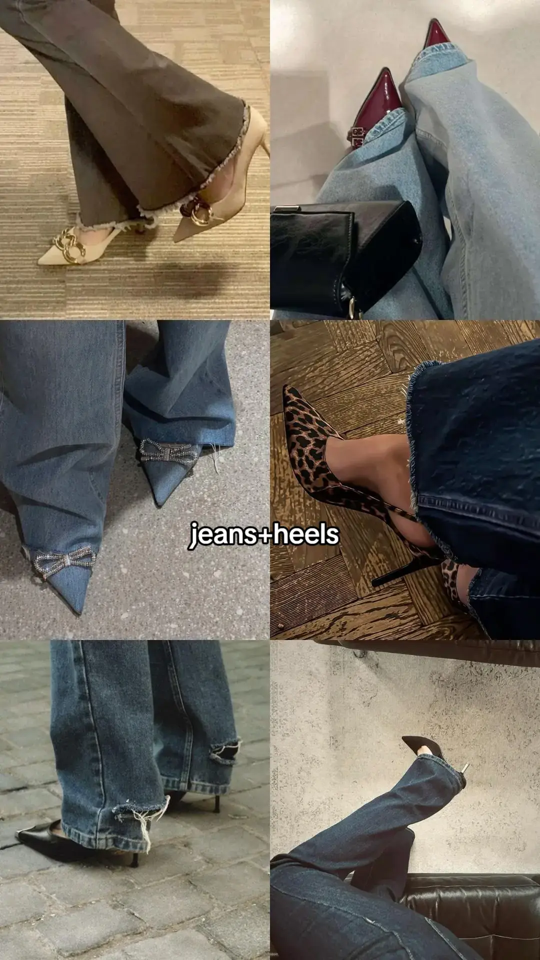#fyppppppp #heels #jeans #combo #foryoupage #viral #heelsandjeans #foryou #fyp #explore #beauty #tranding #fypage #fashion #fashiontiktok #fypシ #fr #dz 