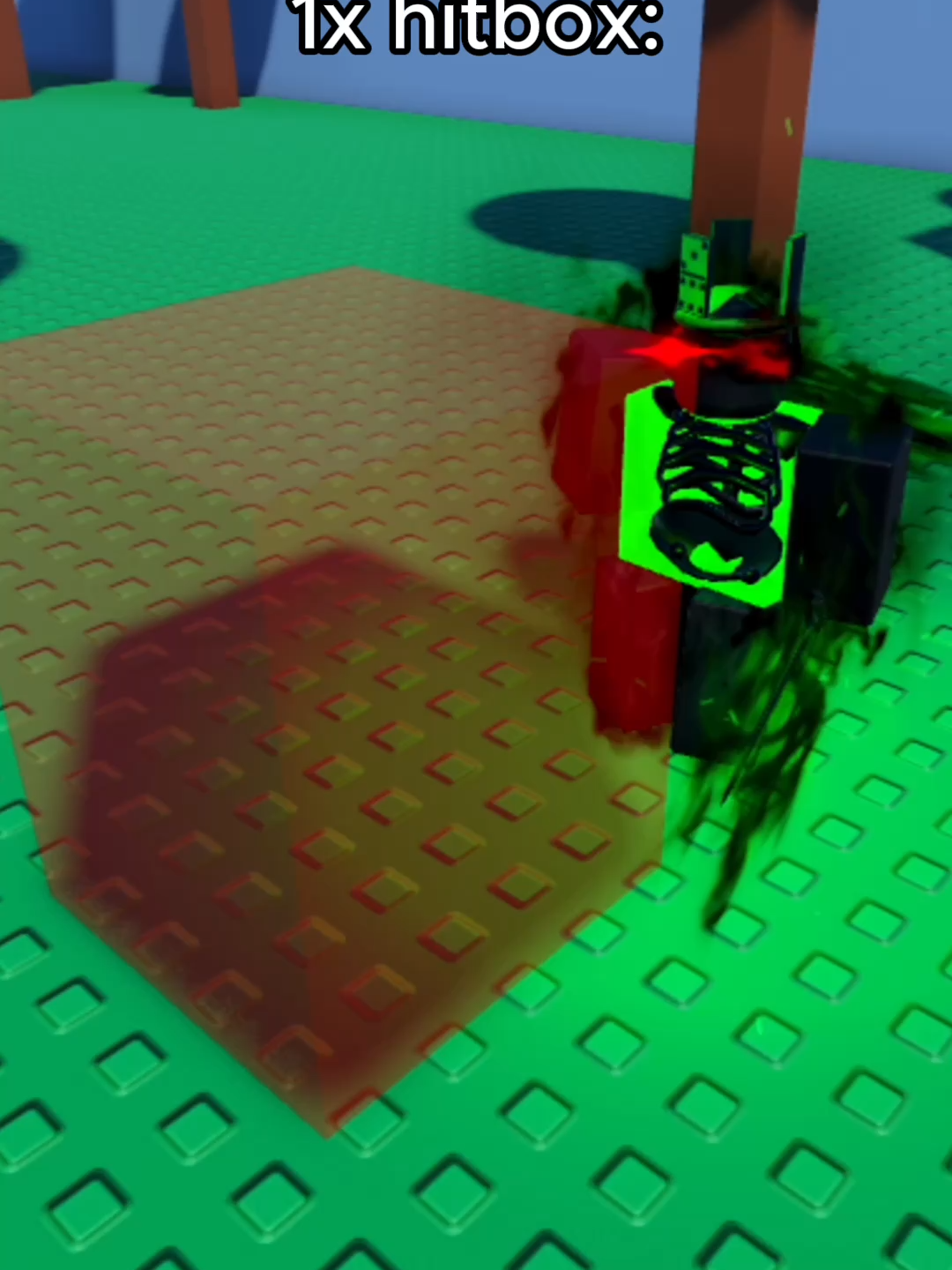 forsaken hitbox be like:#fyp #viral #roblox #funny #forsakenroblox