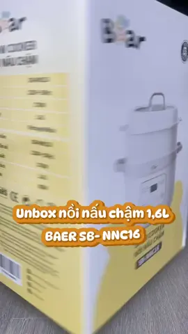 Phiên bản tiếng Việt, mẹ dùng thật đơn giản”: “Nồi nấu chậm Bear – trợ thủ tuyệt vời của mẹ bỉm, từ cháo, súp đến sữa hạt, mọi thứ đều dễ dàng.” #noinaucham #beandam #unboxing #viral 