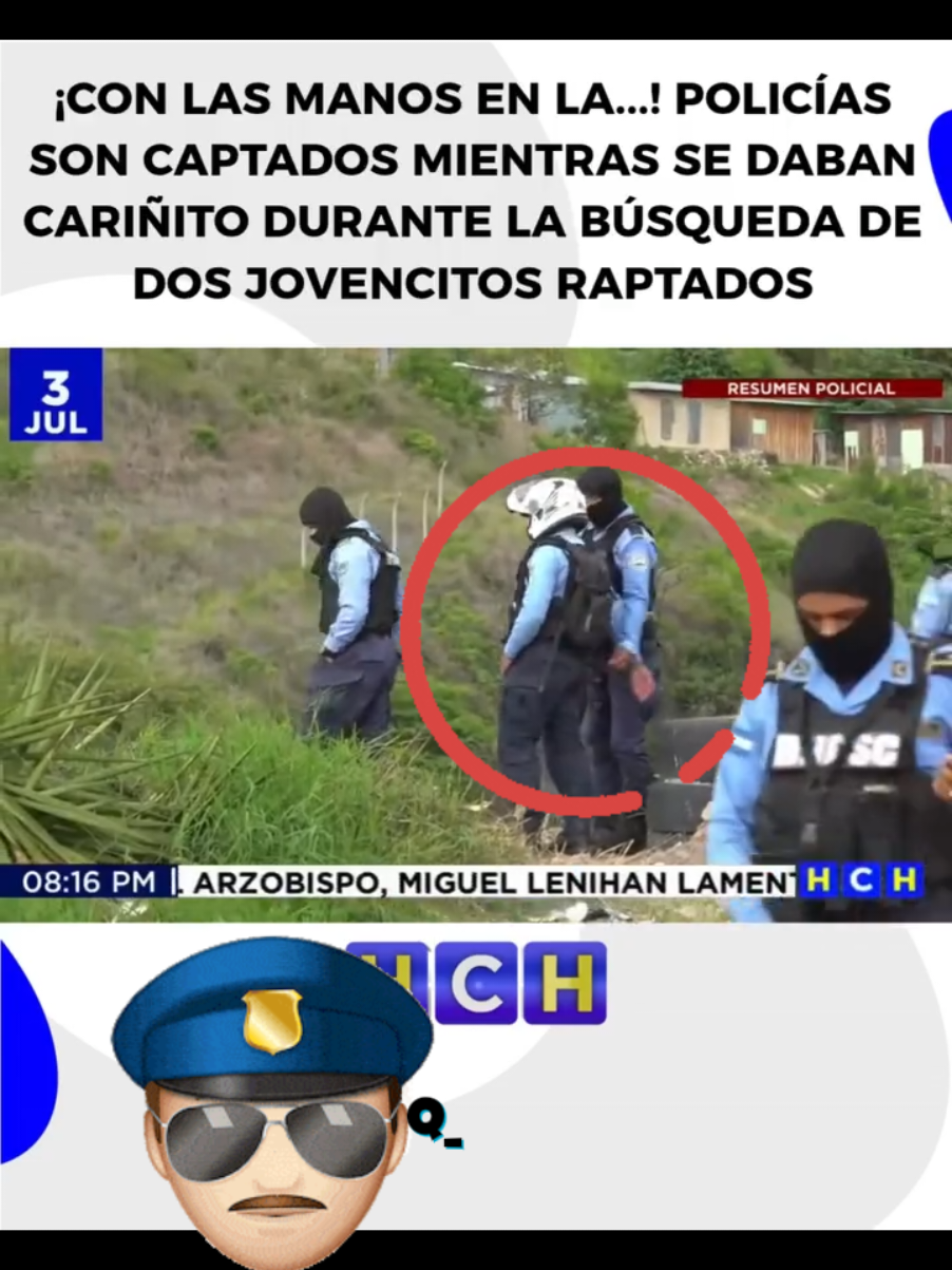 Policías son vistos mientras se daban cariñito#eduardopadilla4105 #HCHNoticias #HCHCuriosidades #hch #ultimomomento #LoÚltimo #hchhonduras      eduardopadilla4105 