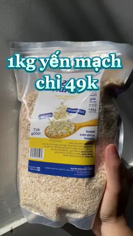 1kg yến mạch cán vỡ nguyên chất #yếnmạch 
