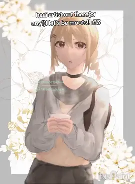 (edit) PLS COMMENT IF U WANT 2 MOOTS W ME SO I'LL KNOW!! I don't really like how it turned, so.. u guys can critics all u want :› (I need to improve) maybe I'll make my intro if I don't get too lazy lololo /// #artist #smallartist #moots? #digitalart #oc #foryou 