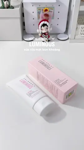 sữa rửa mặt bùn khoáng nhà Colorkey Luminous #Colorkey #srmColorkey #suaruamat #skincare #unboxing #review #viral 
