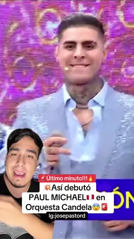 #greenscreen Así debutó!!!💥😨🚨🔥Ig:josepastord💥 #orquestacandela #peruanos #fyp 