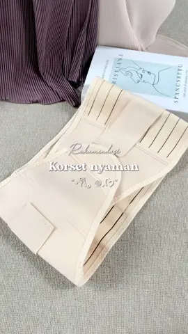 Nyaman banget pake ini 🫶🏻 @MEYMEYDIY.OFFICIALL  #korset #korsetperut #korsetpelangsing #korsetperutbuncit #korsetmelahirkan #korsermurah #murah 