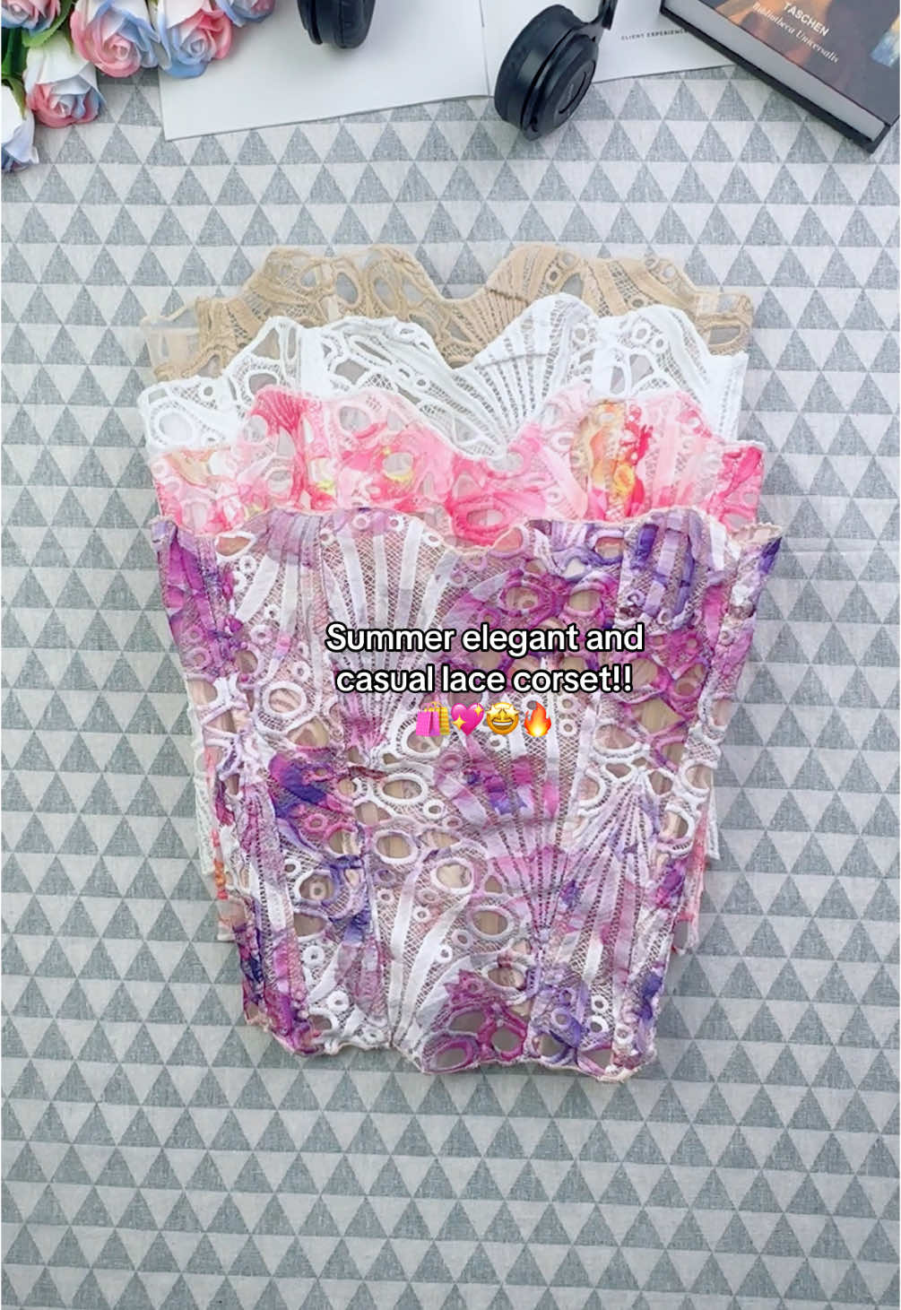 #randompettern #laceup #shapewear #tubetop #elegantcontrast #lacecorsettop #tummycontrol #shapewearforwoemens#OOTD #cozy #fyp #dealsforyoudays #womenswaer #tiktokmakemebuyit #tiktokshop #spotlightfinds #dailywear 
