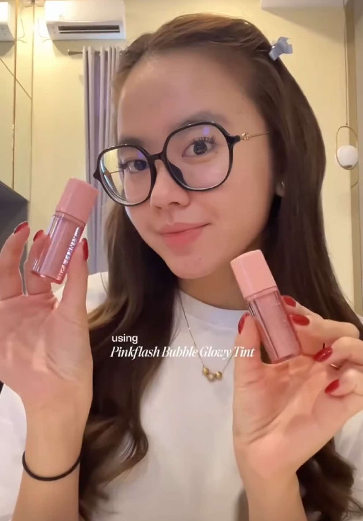 Transferproof Lip tint! warna warna yang cute dan bikin bibir kamu makin cerah❤️#pinkflashbeauty #pinkflashlive #fypシ゚viral #lipgloss #fyp