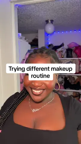 Followed @NanaVaah  routine, how do we feel?#makeuptutorial #itssanniey #sephora #darkskinmakeup #fypシ 