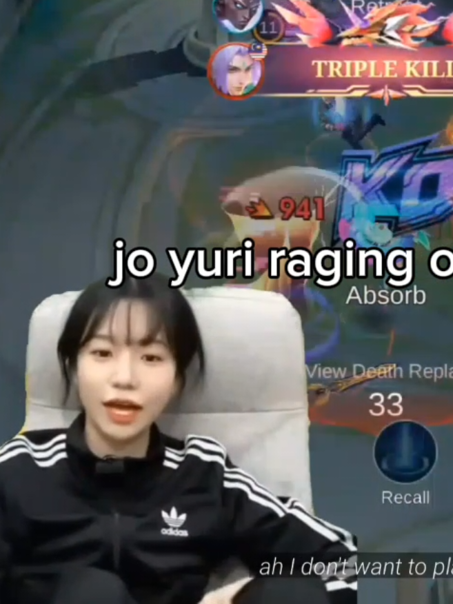 jo yuri playing mlbb was not on my bucket list #MLBBALLSTAR #MLBBDinoPlanet #MLBB 