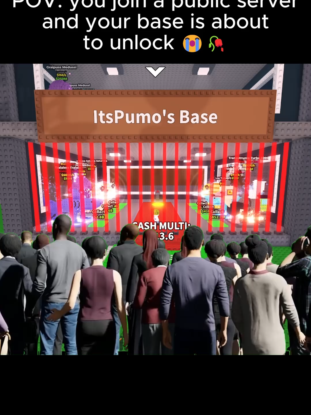 POV your steal a brainrot base is about to unlock #roblox #stealabrainrot