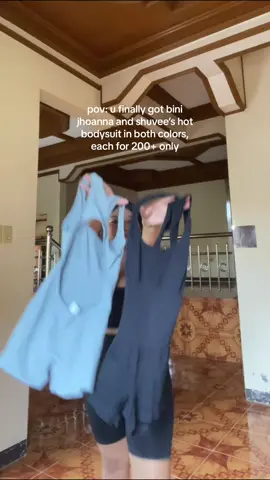 dance talaga kasi free shipping na, may seller’s discount pa!! presenting the trending bodysuit in pbb, in color black and blue! #foryou #dance #trend #activewear #hottiediary #shuveeetrata #bodysuit #binijhoanna #pbbshuvee #pbbcollab #OOTD #pinoybigbrother #pbb #outfitideas 