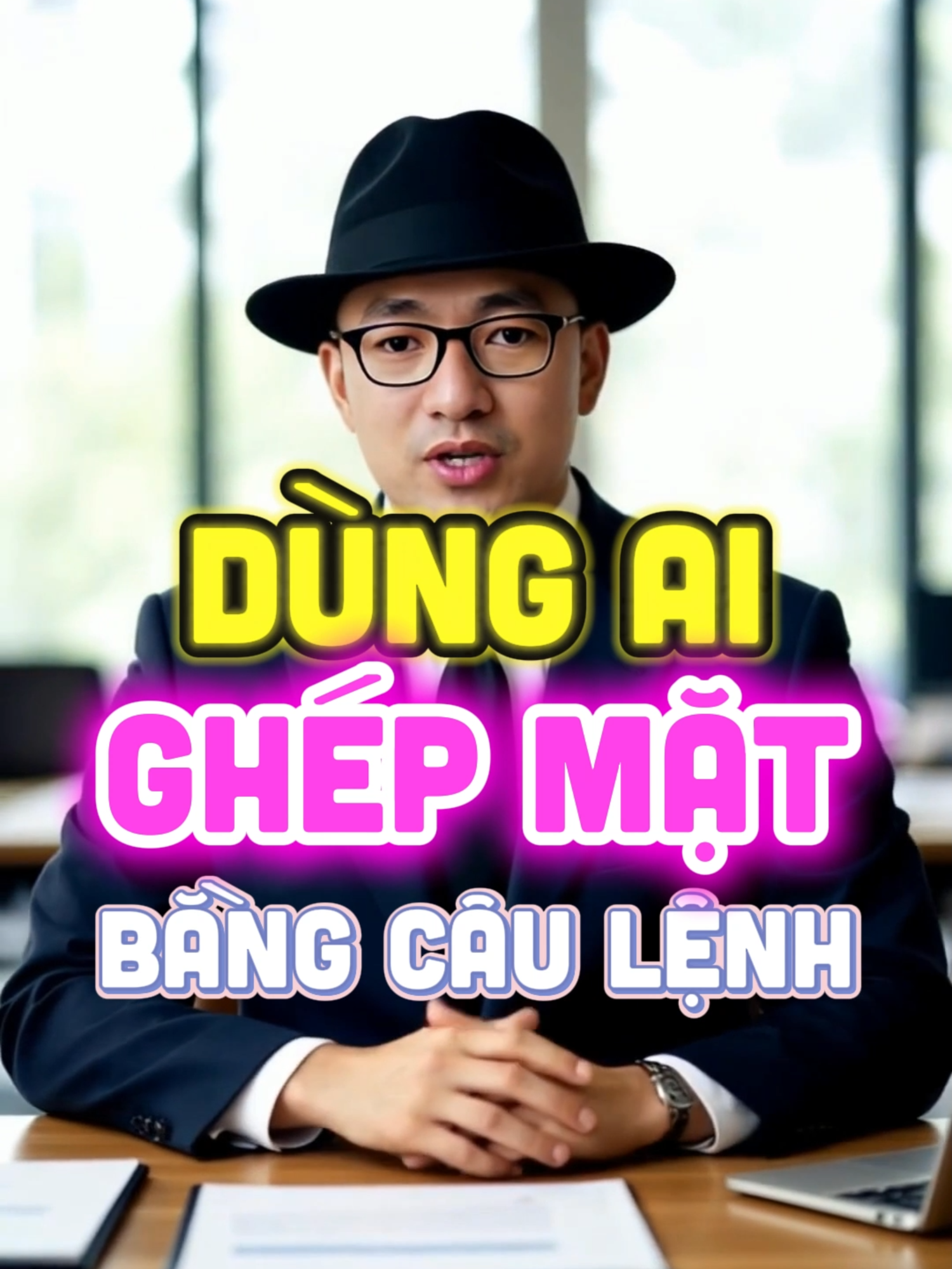 Dùng AI tạo hình ảnh đồng bộ với khuôn mặt #LearnOnTikTok #mcai #dinhhanai #taoanhai #xuhuong