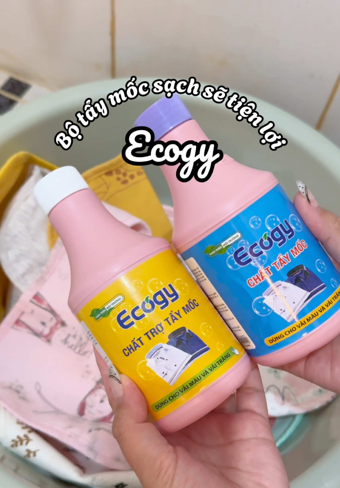 Nhà có đồ bị mốc các mom đừng vội bỏ đi nha #minkydaily #taymoc #taymocquanao #ecogy 