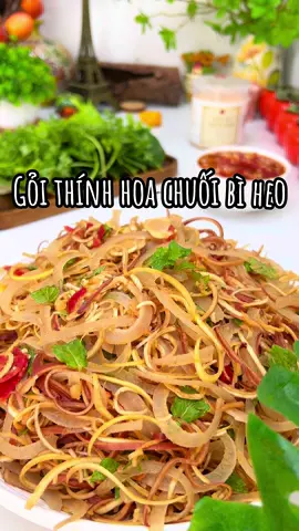 Nem thính hoa chuối bì heo chuẩn ngon bổ rẻ đây các bác ơi #HảoThíchVàoBếp #thíchvàobếp #thíchnấuăn #nấuăncùngtiktok #vàobếpcùngtiktok #mónngonmỗingày #goithinhhoachuoibiheo 