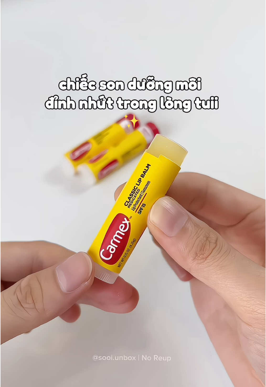 Son dưỡng môi Carmex ✨ #carmex #sonduongmoi #sonduong #sonduongmoicarmex #fyp #xuhuong 