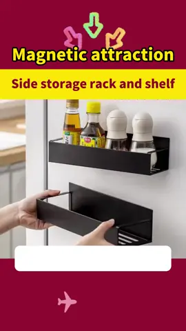 🔥【UK HOT SELLER】 4 MAGNETIC RACKS !STICKS TO FRIDGE/OVEN (NO screws!)|HOLDS 24 JARS (Schwartz army: sorted!) |FOOD-GRADE STEEL (Rust-proof = UK damp-proof!)|TOOL-FREE#kitchen #KitchenHacks #racks #magnetic #sticks #fridge #fridgeorganization #fridgerestock #organization #storage #spice #spicerack 