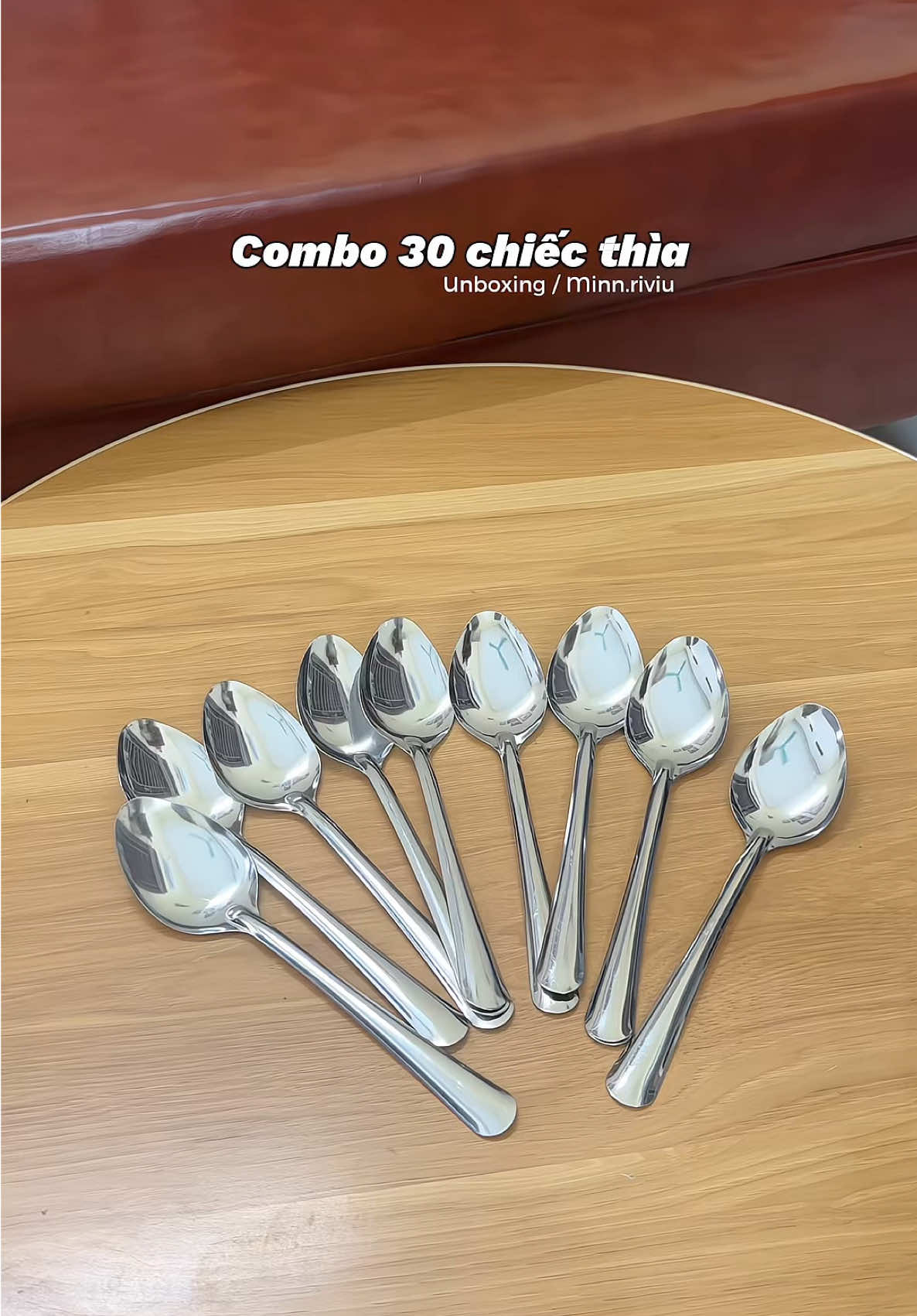 Combo 30 chiếc thìa 😍🎀 #thìa #dogiadung #nhabep #review #minnriviu #muataitiktok 