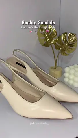 🌷• Pointed sandals on top! 🔛🔝 So pretty and elegant ☺️💗 #sandals #sandalsforwomen #sandalsrecommendations #bucklesandals #cream #fyp #foryoupage #viral #trend #affliate