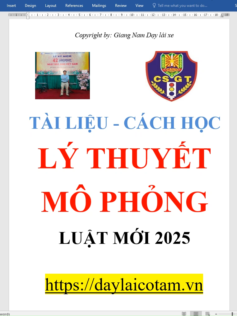 Tải tài liệu học tại web: https://daylaicotam.vn #daylaicotam.vn #giangnamdaylaixe