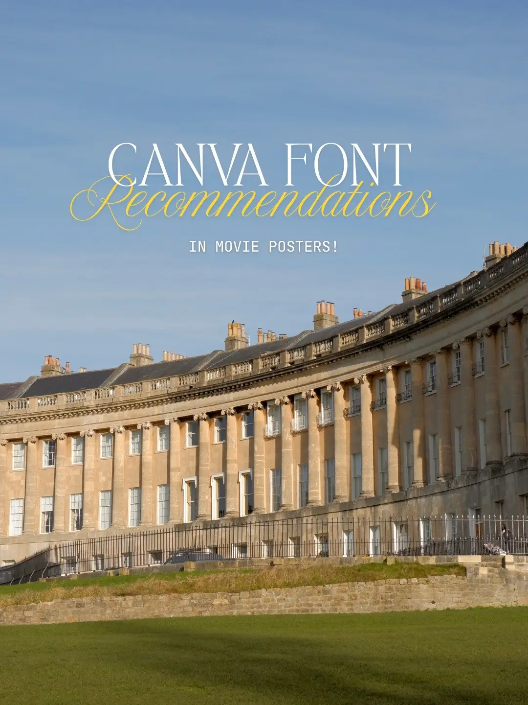 the long awaited font recommendations from Canva! tried to edit it in movie posters way :-) all pics taken by me with Fujifilm XA-3! #canva #canvafonts #fontrecommendation #fonts #designtips #graphicdesign #design #designer #movieposter #fujifilmxa3 #photography