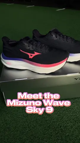 The Mizuno Wave Sky 9 is here!  #running #mizuno #runningshoes #runningpodiatrist #sportspodiatrist @Mizuno Running 