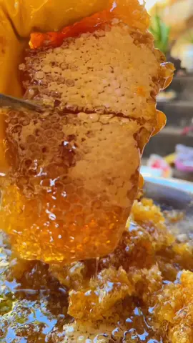 Watch This Honey Stretch — Nature’s Real Candy #honey#bees#rawhoney#savethebees#honeycomb
