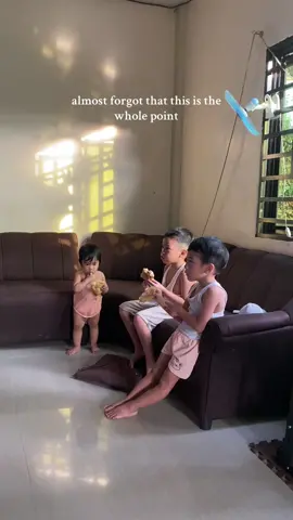Healthy. Happy. At peace. Hustling. Juggling. And you see your kids this way. The reason why we braved working from home. #motherhood #thatsthewholepoint #momdiaries 