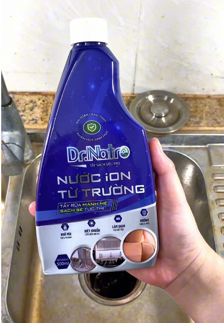 Nước tẩy đa năng Dr. Natro #combinhan #review #nuoctaydanang #nuoctaydanangdrnatro #drnatro #bonruabat #lamsach #cleaning 