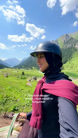 One of the best trips ever 😍🇰🇬 #kyrgyzstan #AltynArashan  