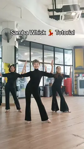 #samba #whisk #tutorial  #practice #exercise #dance #ความสุข #สอนเต้น 