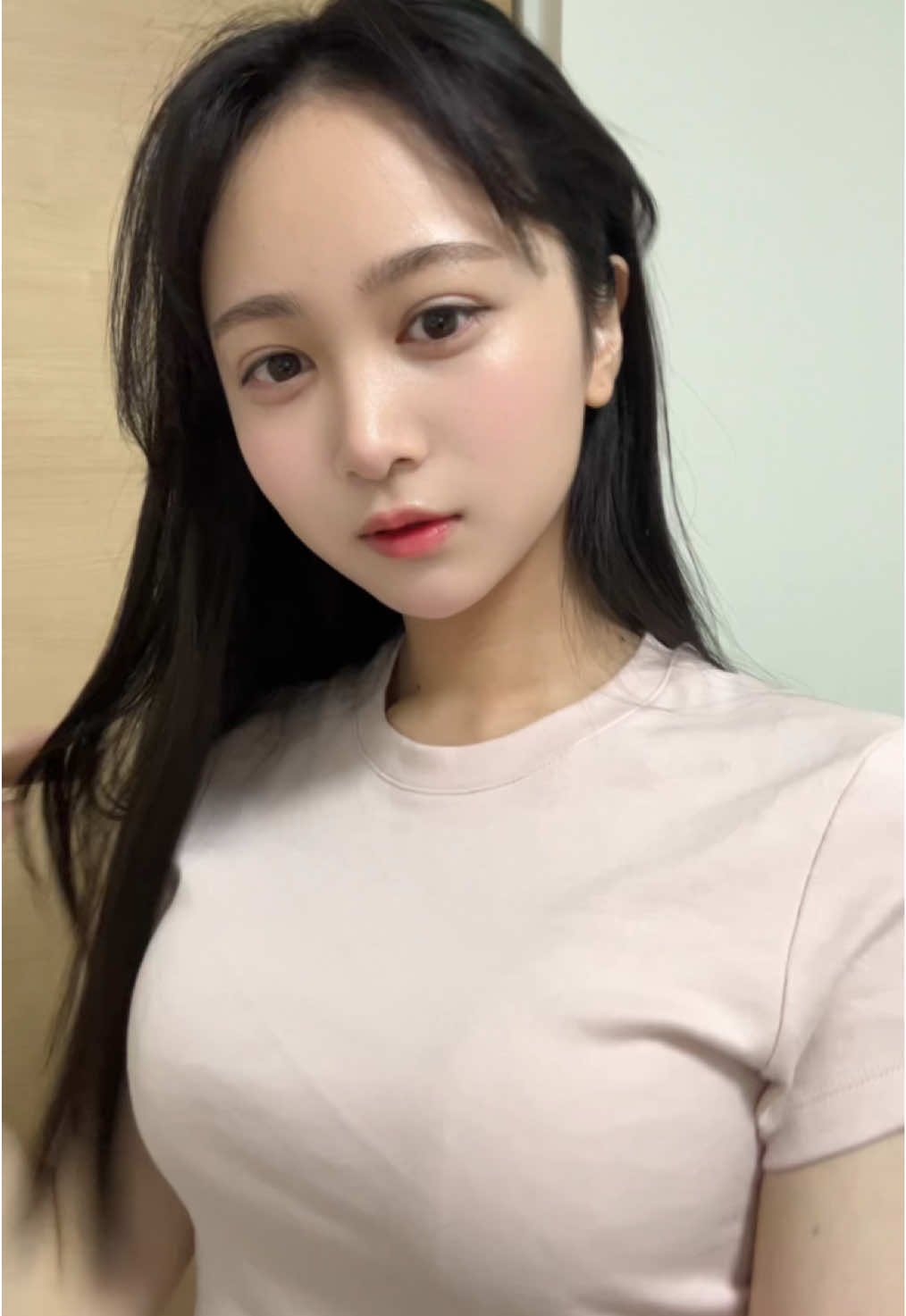 バイト終わりで髪の毛きたない💆🏻‍♀️学校では前髪あったんだけどな#08 #おすすめ #fyp 