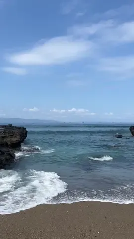 sun, sand, and sea therapy  #pantai #karanghawu #fypシ 