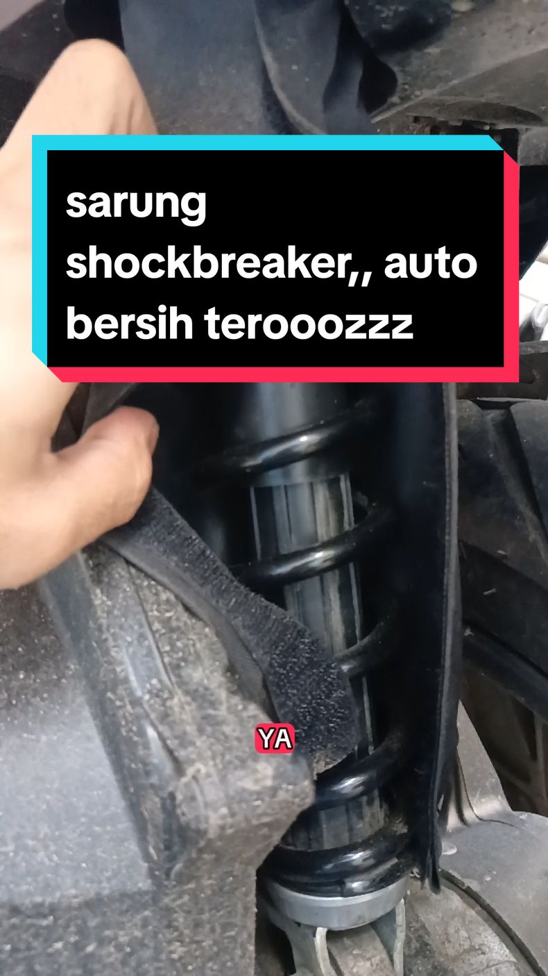 kalian udah coba sarung shockbreaker ini gak?? solusi supaya shockbreaker kalian biar nggk kotor #sarungshockbreaker #sarungshock #sarungshockbreakermotor #vario #vario125 #varioganteng 
