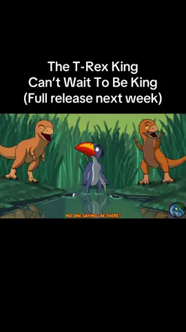 The T Rex King: Can’t wait to be King Teaser (full release on next week) #dinosaur #dinosaurart #trex #tyrannosaurus #lionking #disney #disneyplus #jurassicworld #jurassicpark #digitalpainting #drawing #art #animatic #simba 