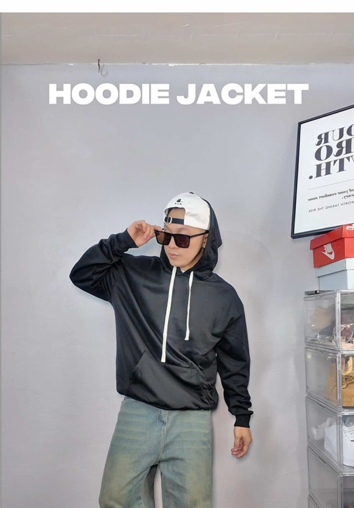HIGHLY RECOMMENDED ko talaga ‘tong hoodie jacket na ‘to! 💯 Affordable at literal na maganda quality #menswear #hoodie #jacket #hoodiejacket #fashiontok 