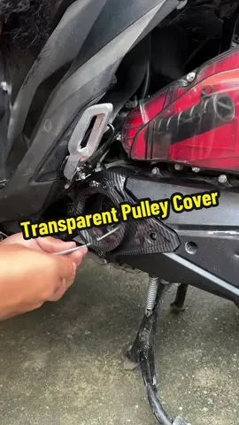 TRANSPARENT PULLEY COVER FOR HONDA CLICK #pulleycover #cvtcover #transparent #viral #fyp #clickaccessories 