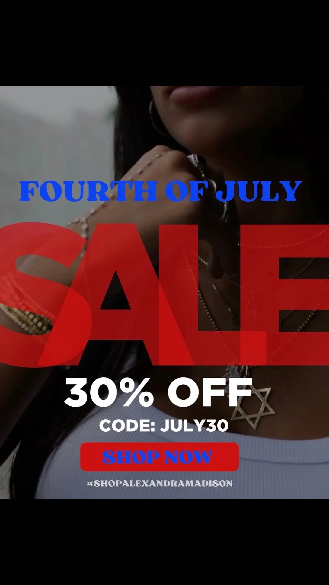 30% Off Sale !!! Code: July30