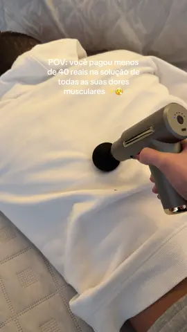 Perfeito!!  #gym #fisioterapia #dor #musculo #dormuscular #massagem  Pistola de massagem baratinha no TikTok Shop