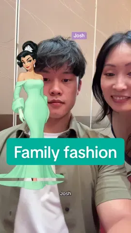 How would you know where to cut the dress? #justforfun #justforlaughs #FamilyFun #familygame #challenge #tiktokfilter #familytime #mastertailor @chaela<3 @MitzTiang family channel @Zachary Lim 