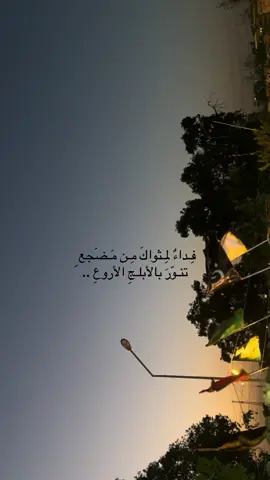 فِدَاءً لمثواكَ من مَضْجَعِ تَنَوَّرَ بالأبلَجِ الأروَعِ بأعبقَ من نَفحاتِ الجِنانِ رُوْحَاً ومن مِسْكِها أَضْوَعِ وَرَعْيَاً ليومِكَ يومِ 