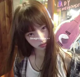 #straightbangs #cute #blowup? 