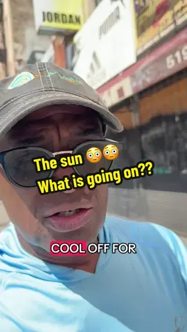 Is it me or has the sun become something “else??” 