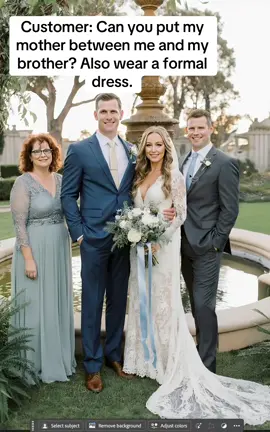 Customer: Can you put my mother between me and my brother? Also wear a formal dress. #MemorialPortrait #CustomPortrait #DigitalArt #PersonalizedGift #PortraitArt #ArtForMemories #InLovingMemory #DigitalMemorial #LossAndLove #MemorialGift #GoneButNotForgotten #ForeverInOurHearts #RememberingLovedOnes #MemoriesThatLast #ArtOfLove #TributeArt #EmotionalArt #HonoringMemories #TikTokArtists #ArtTikTok #TikTokArtCommunity #CustomArtTikTok #TrendingArt #GiftIdeas #PersonalizedGifts #UniqueGifts #HeartfeltGifts #MemorialKeepsake #MomTikTok #FamilyLove #ParentingJourney #LostLovedOnes #HealingThroughArt #ArtForHealing #ArtTherapy #GriefJourney #HealingThroughMemories #artforthesoul 