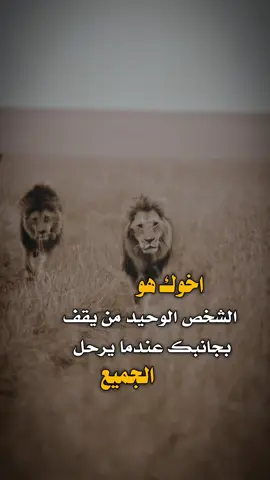 اخوك هو الشخص 👌✋  #عبارات #اكسبلور 