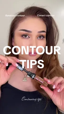 Contour tips ✔️ #contouringhacks #contourtutorial #contouring #makeuphacks #makeuptips #contouringtips #contouring101 #beautytips 