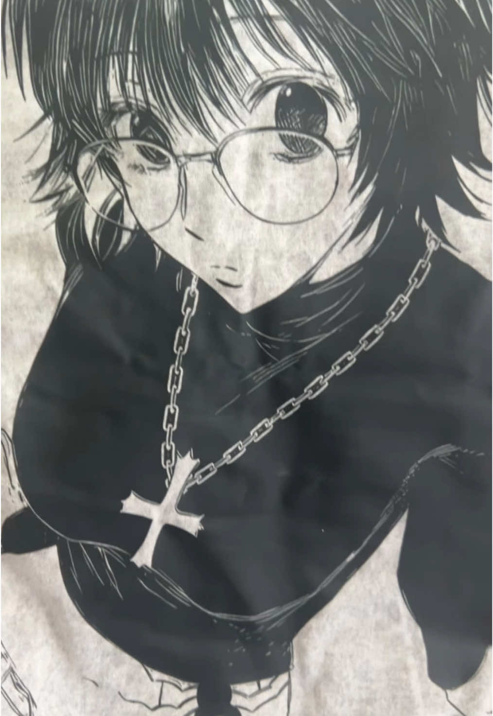 This HunterxHunter Shizuku shirt is amazing anime merch 🕷️ #hunterxhunter #hxh #shizuku #shizukumurasaki #animemerch #animeedit 