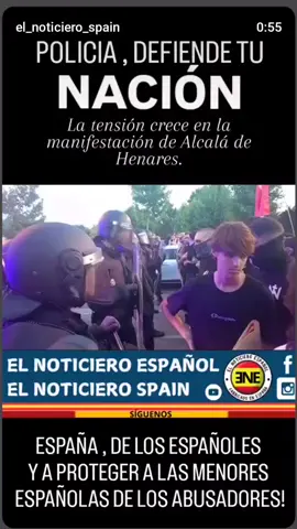 La tensión crece en la manifestación de Alcalá de Henares , donde han violado 