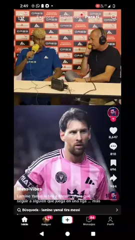 Mede seccionas te la minyamal te amo Messi 🥳