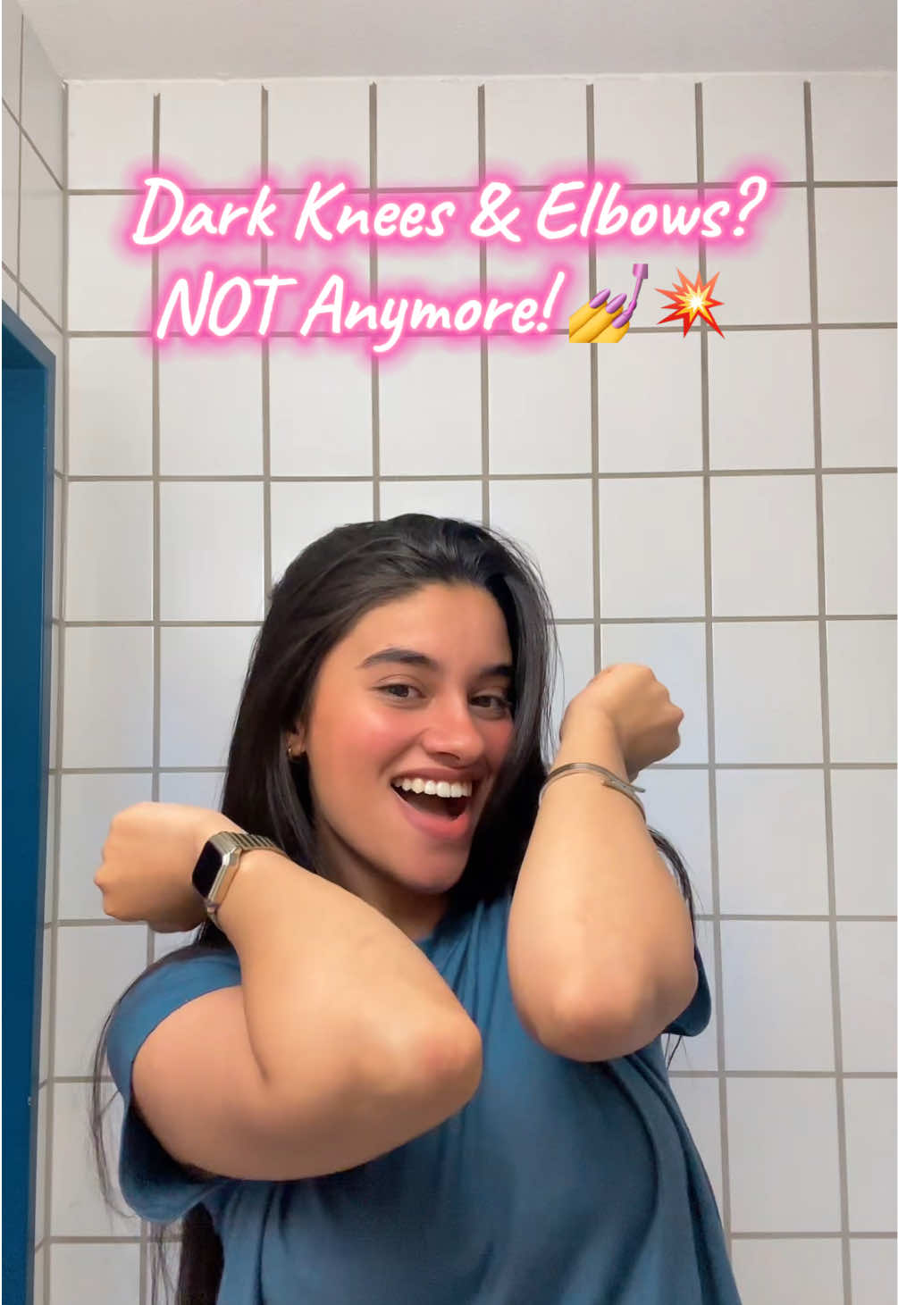 Dark Knees & Elbows? NOT Anymore! 💅💥 @HERBIOTY #whitening #whiteningsoap #whiteningtips #تفتيح #تفتيح_المناطق_الداكنة 